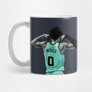 Miles Bridges Vector Back Mug